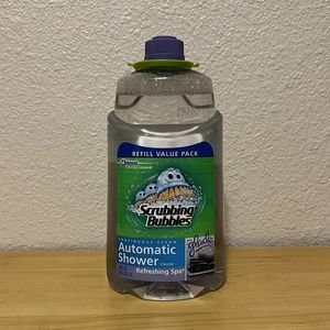 Scrubbing Bubbles Automatic Shower Cleaner Refill Glade Refreshing Spa 34 oz
